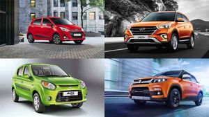 2018ல் அதிகம் விற்பனையான கார்கள்: எவ்வளவு விற்பனையாச்சுனு தெரிஞ்சா ஆச்சரியப்படுவீங்க!