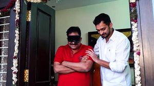 பரிசால் மெய்சிலிர்க்க வைத்த மகன்: தந்தையை மகிழ்ச்சியின் உச்சத்திற்கே கொண்டுசென்ற இளைஞரின் செயல்...!