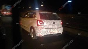 புதிய ஃபோக்ஸ்வேகன் போலோ கார் இந்தியாவில் சோதனை!