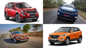 ஏப்ரல் மாதத்தில் விற்பனையான டாப் 5 எஸ்யூவி: அதிரடியாக விற்பனையான ஹூண்டாய் கிரெட்டா எஸ்யூவி