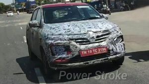 புதிய ரெனோ க்விட் கார் இந்தியாவில் சோதனை ஓட்டம்!