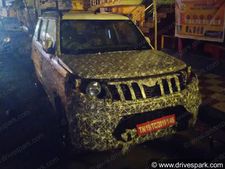  புதிய மஹிந்திரா டியூவி300 எஸ்யூவியின் ஸ்பை படங்கள் மற்றும் தகவல்கள்!