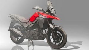 புதிய 250 சிசி திறனுள்ள பைக்கை தயாரிக்கும் சுஸுகி... ஸ்கெட்ச் படம் கசிந்தது!