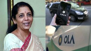 தொடர் சரிவில் ஆட்டோமொபைல் துறை... ஓலா, உபரை கை காட்டிய நிர்மலா சீத்தாராமன்!