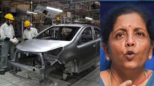 வாகனங்கள் மீதான ஜிஎஸ்டி வரி குறைப்பு என் கையில் இல்லை... நிர்மலா சீத்தாராமன் கைவிரிப்பு!