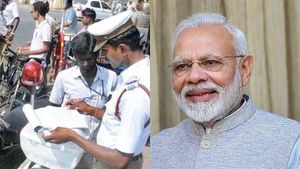 வாகன ஓட்டிகளிடம் சூப்பர் கலெக்ஸன்! மோடி அரசின் திட்டம் வேலை செய்ய தொடங்கியது!! என்னவென்று தெரியுமா?