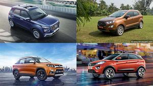 கம்பேக்ட் எஸ்யூவியின் விற்பனையில் தொடரும் விட்டாரா பிரெஸ்ஸாவின் ஆதிக்கம்...