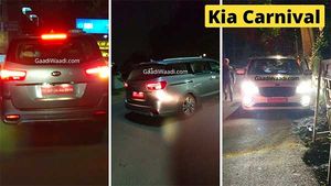 முழுவதும் இந்தியாவில் தயாரிக்கப்பட்ட கியா கார்னிவல் எம்பிவி சோதனை ஓட்டம்..