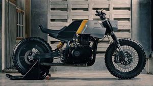 இதுவரை பார்த்திராத ட்ராக்கர் தோற்றத்தில் ராயல் எண்ட்பீல்டு ஹிமாலயன்...