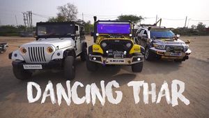 இசைக்கு ஏற்ப டான்ஸ் ஆடும் மஹிந்திரா தார்... இந்த வீடியோவை மிஸ் பண்ணிடாதீங்க, வருத்தப்படுவீங்க...