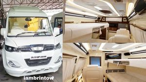 சொகுசு விமானத்தை விஞ்சும் பேரழகு! தமிழருக்காக உருமாறிய ஃபோர்ஸ் டிராவல்லர்! இத ரசிக்க 2 கண்கள் போதாது