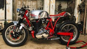 மாடிஃபை என்றால் இப்படி இருக்க வேண்டும்... 612சிசி-ல் கஸ்டம் ராயல் எண்ட்பீல்டு பைக்...