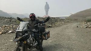 நீண்டதூர பைக் பயணங்களில் 'கிங்'... ரிச்சர்டு சீனிவாசன் விபத்தில் மரணம்!