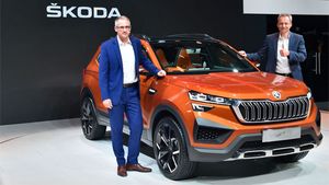 ஸ்கோடாவின் புதிய 2021 எஸ்யூவி காரின் பெயர் என்னவாக இருக்கும்? மிகுந்த ஆர்வத்தில் நெட்டிசன்கள்...