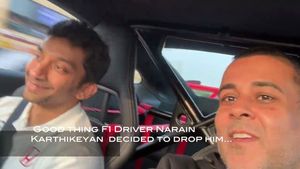 கோவை சாலைகளை கிடுகிடுக்க வைத்த போர்ஷே கார்... ஓட்டியது நரேன் கார்த்திகேயன்... அவ்வளவு வேகமாக எங்கு சென்றார்?