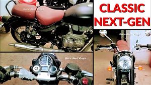 மீண்டும் கேமிரா கண்களில் சிக்கிய 2021 ராயல் என்பீல்டு கிளாசிக் 350!! ஜூலையில் அறிமுகமா?