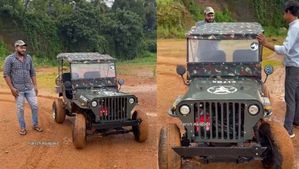 இவ்ளோ குட்டி காரில் இரு எஞ்ஜினை பொருத்திய இளைஞர்! ஒன்னு பல்சரோடையது, இன்னொன்னு எதோடையது தெரியுமா?