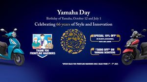 முன்கள பணியாளர்களை பாராட்டி பணம் தள்ளுபடி சலுகையை அறிவித்தது யமஹா!! சலுகையை சென்னையில் பெற முடியுமா?