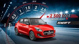 16 ஆண்டுகள்... 2.5 மில்லியன் அலகு விற்பனை... கெத்து காட்டும் Maruti Suzuki Swift! செம்ம மாஸான சம்பவம்!
