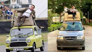 மிஸ்டர் பீனை பார்த்து காப்பியடித்து உருவாக்கப்பட்ட கார்... இதுல 1 கிமீ பயணிக்க ஒரு ரூபா மட்டுமே செலவாகும்!