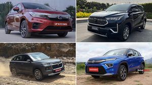 2022 இல் இந்தியாவில் அறிமுகமாகிய டாப் ஹைபிரிட் கார்கள்... எல்லாமே வேற லெவல்ல மைலேஜ் கொடுக்க கூடியவை!