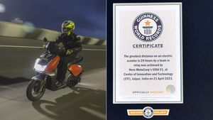 ஒரே நாள்ல 1780 கி.மீ ஓடிய விடா விட1 ஸ்கூட்டர்! கின்னஸ் புத்தகத்தில் இடம் பிடித்தது!