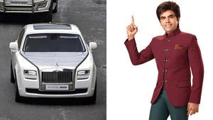 சென்னைல இந்த அளவு விலை உயர்ந்த கார்கள் எல்லாம் வலம் வருதுனா அது இவராலதான்! லெஜண்ட் சரவணாவிடம் இத்தன கார்களா!