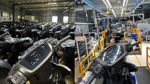 மலிவு விலை மின்சார ஸ்கூட்டரின் உற்பத்தியை தொடங்கிய ஏத்தர்! எல்லாரு வீட்டுலயும் ஒன்னு இல்ல ரெண்டு இருக்க போகுது