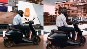 மனுஷனுக்கு கஷ்டம் வருவது சகஜம்தான், அதற்காக இப்படியா...!! ஓலா ரைடரின் செயலால் பதறிப்போன மற்ற வாகன ஓட்டிகள்!
