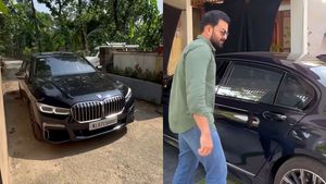 நடிகர் பிருத்விராஜ் வந்த கருப்பு காரின் விலை இத்தன கோடியா! சலார் பட வசூல் மாதிரியே பிரம்மாண்டமா இருக்கு!