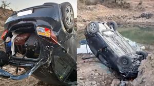 எல்லா அடியையும் வாங்கிட்டு, கடவுள் போல் பயணிகளை காப்பாற்றிய கார்! டாடாவின் தயாரிப்பு என்றால் சந்தேகமே வேண்டாம்