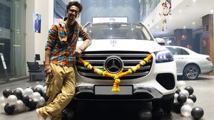 கப்பல் போன்ற பென்ஸ் காரை வாங்கியிருக்கும் இந்த பிரபலம் யாரென்று தெரிகிறதா? அந்த காமெடி நடிகையின் கணவரா இவர்?
