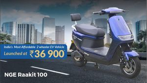 வெறும் ரூ36,990க்கு எலெக்ட்ரிக் டூவீலரை வெளியிட்ட நிறுவனம்! கூட்டம் குவிய போகுது!