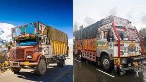 பழைய மூக்கு வச்ச லாரிக்கும் புது ஃபிளாட்டான லாரிக்கும் என்ன வித்தியாசம்? இதுல இவ்வளவு விஷயம் இருக்குதா? 