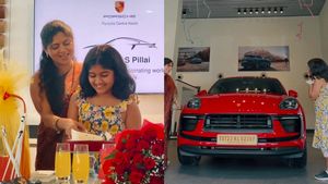 சான்ட்ரோ காரை பயன்படுத்தி வந்த பெண் தொழிலதிபர்.. போர்ஷே மசான் சொகுசு காரை வாங்கி அசத்திட்டாங்க!