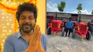 மொத்தமா 10 டிராக்டர்களை வாங்கிய நடிகர் ராகவா லாரன்ஸ்.. எல்லாமே ஏழை விவசாயிகளுக்காம்! 1டிராக்டர் விலையே இவ்ளோவா
