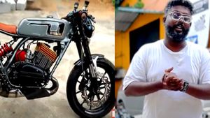 யமஹா ஆர்டி 350 பைக்கை இப்படி கூட மாற்றலாமா? ரொம்ப கூப்பரா மாடிஃபிகேஷன் பண்ணிட்டாங்க!