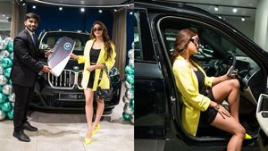 டிவி சீரியல் நடிகையா இவங்க.. இவ்ளோ அழகா இருக்காங்க! அதவிட அவங்க வாங்கின காரு ரொம்ப ரொம்ப அழகா இருக்கு!