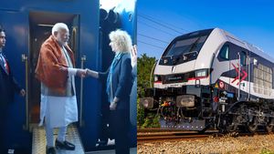 விமானத்தில் பறந்துக் கொண்டு இருந்தவரை இரயிலில் போக வெச்சிட்டீங்களே... 10 மணிநேர டிராவல்!!