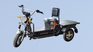 பின்னாடி 2 சேரை வாங்கி போட்டுட்டா ஃபேமிலியோட போகலாம்.. பாக்க 3சக்கரங்கள் கொண்ட டிவிஎஸ் எக்ஸ்எல்-ஐ போலிருக்கு..