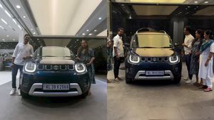 சாதாரண மாருதி காரை வாங்க அவங்க ஷோரூமுக்கே வந்தாங்களா! இந்த வீடியோ மட்டும் இல்லனா யாரும் நம்பியிருக்க மாட்டாங்க