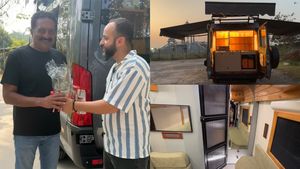 சொகுசு பங்களா மாதிரியான வாகனத்தை வாங்கிய பிரகாஷ் ராஜ்.. 'ஹாய் செல்லம்' இந்த வாகனத்தோட விலை எவ்ளோ தெரியுமா?..