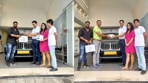 ஒரு காலத்தில் ஆர்ஜே-வாக கொடிக்கட்டி பறந்தவர்... கணவர், மகன் உடன் பிராண்ட்-நியூ பிஎம்டபிள்யூ காருக்கு ஒனர்!