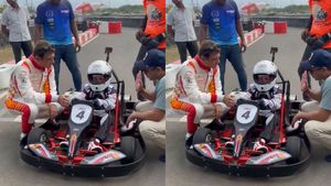 அஜித் மகன் ஓட்டிய கார்ல இவ்வளவு விஷயம் இருக்குதா? இதை ஓட்ட லைசென்ஸ் கூட தேவையில்ல!