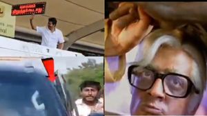 முதல்வன் பட பாணியில் ரசிகரின் கையை உடைத்தாரா விஜய்? கார் கதவை சரியா அடைக்கலேன்னா இதான் நடக்கும்!