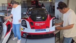 5.8 கி.மீ தூர லேப்பை வெறும் 2 நிமிடத்தில் கடந்த ஏகே! எந்த கார்ல போனாரு தெரியுமா?