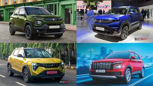 10 லட்ச ரூபாய்க்குள் எல்லாரும் வாங்கும் எஸ்யூவி கார்கள்! கடைசி இடத்தில் மஹிந்திரா கார்!