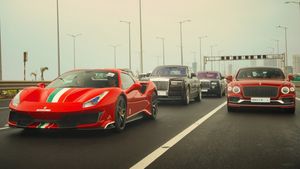 அம்பானி, அதானி எல்லாம் இல்ல... பலரும் பார்த்திடாத கார்கள் உடன் பிசியான சாலையை தெறிக்கவிட்ட தொழிலதிபர்!