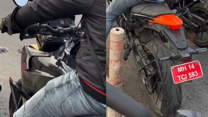 வெளிநாட்டு கேடிஎம் பைக்கிற்கு இந்தியாவில் என்ன வேலை? நம்ம கேமராவில் இருந்து தப்புமா!!