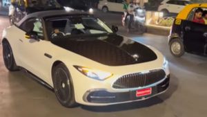 பரபரப்பான சாலையில் காஸ்ட்லீ காருக்குள் இருந்தது அவரா!! ஒவ்வொருத்தரும் நின்னு பார்த்துட்டு போனாங்க!